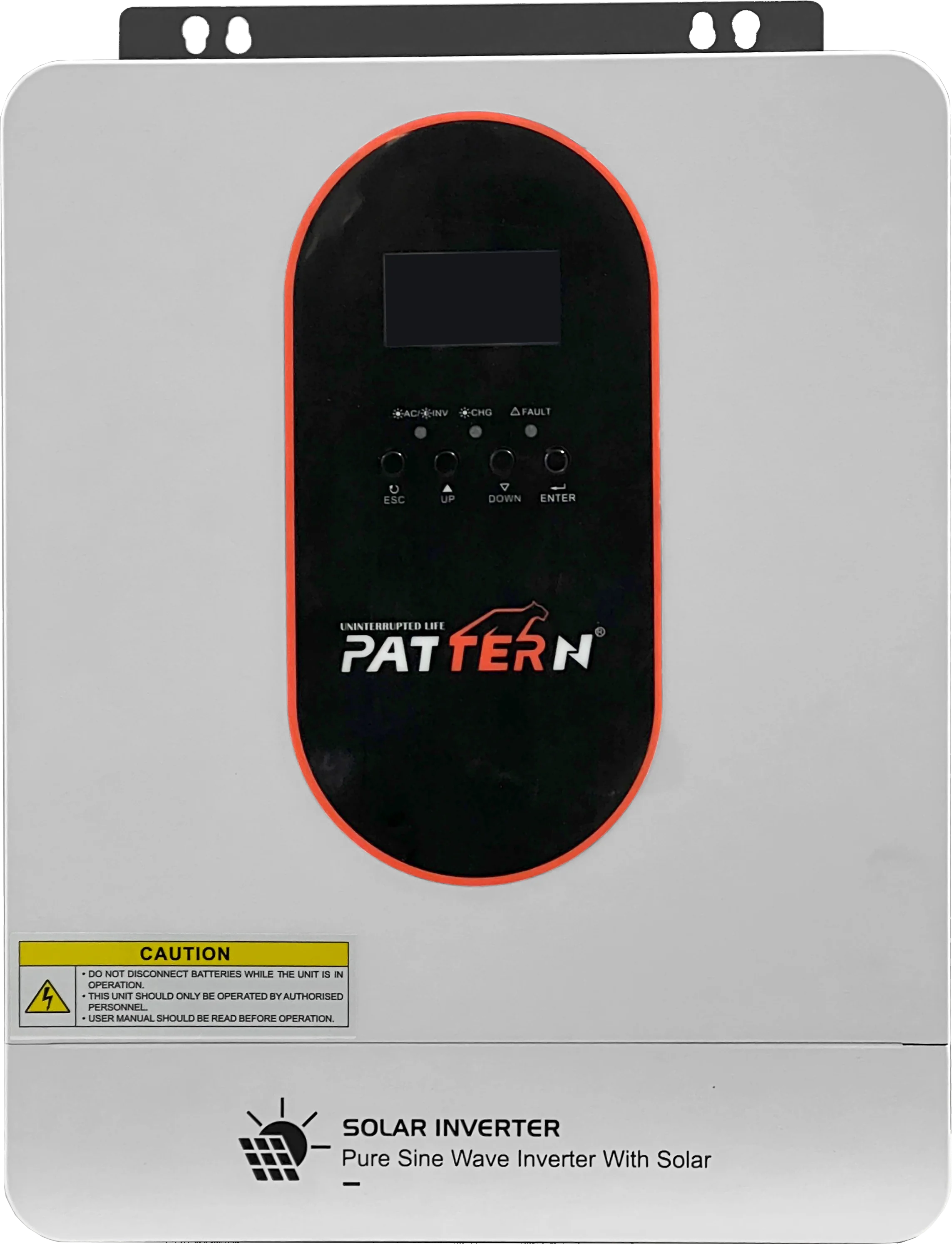 4kW/6.2kW Hybrid Solar Inverter with MPPT — main view