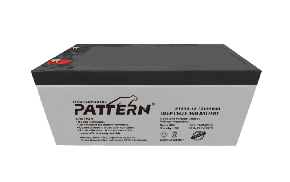 AGM battery PT250-12 — main view
