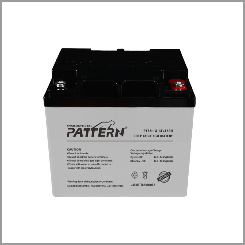 AGM battery PT38-12 — main view