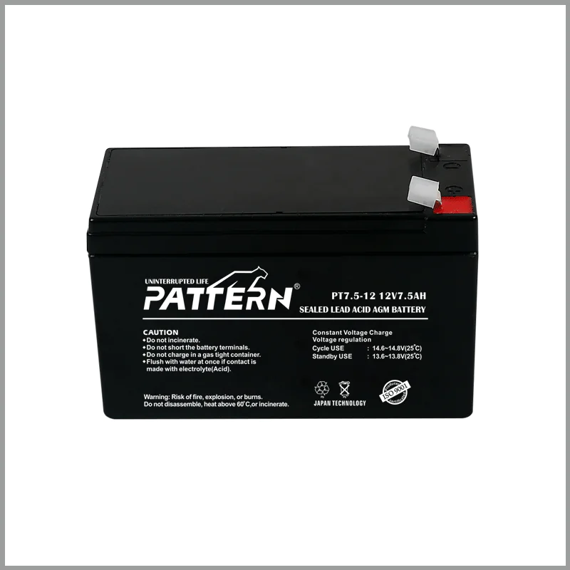 General Purpose sealed lead-acid battery PT7.5-12 — main view